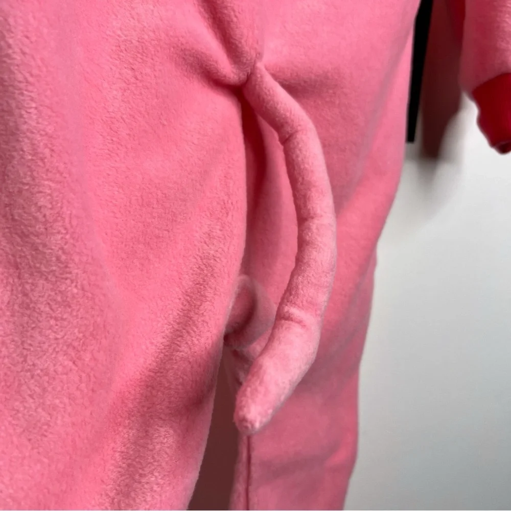 Tipsy Elves Cute Pink Baby Pig Playsuit with Hood for Toddlers NWT